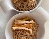 九条ネギお月見きつね蕎麦作り方8写真