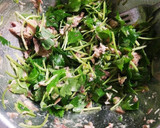 みつ葉とさば缶のゆず胡椒和え作り方3写真