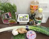 志麻さん♪♪豆腐と豆苗のツナソースサラダ作り方1写真