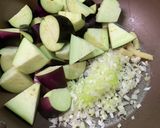 茄子の香味和え作り方1写真