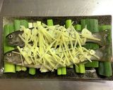 岩魚の清蒸魚(チンジャンユイ)作り方4写真