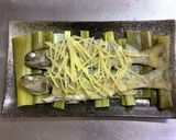 岩魚の清蒸魚(チンジャンユイ)作り方6写真