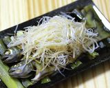 岩魚の清蒸魚(チンジャンユイ)作り方8写真