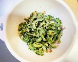 超簡単！苦くない！ゴーヤとツナのサラダ！作り方3写真