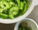 ゴーヤの常備菜・胡麻と鰹節味作り方2写真