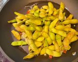 黒豆枝豆🌶️ペペロンチーノ作り方4写真