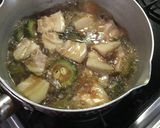 豚バラ肉とゴーヤーまるごとの煮物作り方6写真