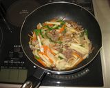 簡単★野菜とひき肉オムレツ作り方6写真