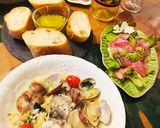 簡単で豪華アクアパッツァ♪フライパン一つ作り方5写真