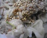 豚肉とキャベツの鍋蒸し煮☆ピリ辛たれ作り方4写真