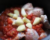 鶏手羽元で★にんにくたっぷり薬膳カレー作り方3写真