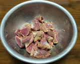 砂肝とネギの黒胡椒炒め作り方3写真