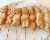 串まぐろカツ&野菜作り方14写真
