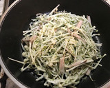 えのき・魚肉ソーセージのお好み焼き作り方7写真