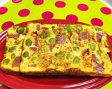 枝豆とスパム（ハム・ウインナー）卵焼き作り方9写真