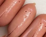 フランクフルトで大きなタコさんウィンナー作り方2写真