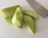 はやとうり♪薬味だれの漬けもの作り方5写真