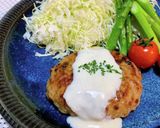 焼き麩入り★我が家のジューシーハンバーグ作り方10写真