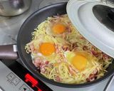 ベーコンポテトの巣ごもり卵作り方8写真