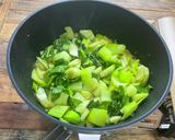 青梗菜のサーグ作り方3写真