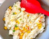 夏休みランチ❤ふわとろオムライス。ஐஃ作り方3写真