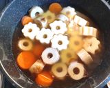 ゴーヤ、竹輪、竹輪麩の煮物　発酵玉葱作り方4写真
