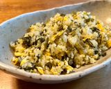 わが家の簡単高菜チャーハン♪作り方3写真