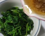 菜っ葉を美味しく (大根の葉)作り方1写真