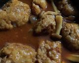 ストゥブで煮込みハンバーグきのこソース作り方10写真