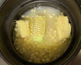 土鍋炊飯釜でとうもろこしごはん作り方3写真