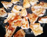 簡単に！節約！鶏胸肉で酢豚風炒めもの作り方4写真