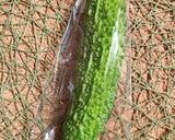 ゴーヤのリングとんかつ作り方1写真