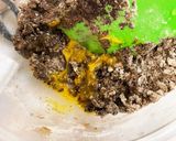 ハイカカオバナナチョコ大麦クッキー作り方3写真