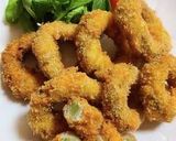 ゴーヤのリングとんかつ作り方9写真
