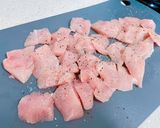 ダイエットメニュー 鶏胸肉のケチャップ丼作り方1写真
