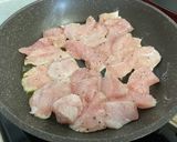 ダイエットメニュー 鶏胸肉のケチャップ丼作り方2写真