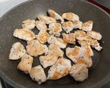 ダイエットメニュー 鶏胸肉のケチャップ丼作り方4写真