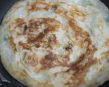 簡単♪お好み焼き風薄焼き餅作り方3写真