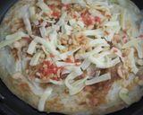 簡単♪お好み焼き風薄焼き餅作り方4写真