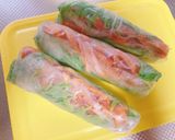 ポルトギューと水菜の生春巻き作り方4写真