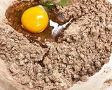 ヘルシー大麦ココアクッキー　無添加作り方1写真