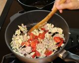 夏野菜のキーマカレー作り方3写真