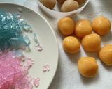 疲れ目に疏水の手毬作り方7写真