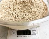 ヘルシー無添加大麦ココア蜂蜜羊羹作り方3写真