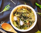 夏は～ワカメ冷スープ~火を使わないスープ作り方5写真