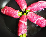 【作り置き】おかか梅のししとう肉巻き作り方4写真