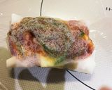 夏野菜ピザ風春巻作り方3写真