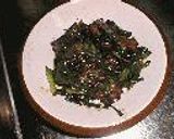 牛レバーのにんにく炒め作り方4写真