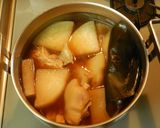 コラーゲンたっぷり！プルプル豚足と大根煮作り方3写真