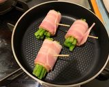 時短でササっと！アスパラベーコン巻き作り方4写真